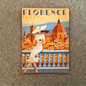 Florence Italy Vintage Souviner Magnet